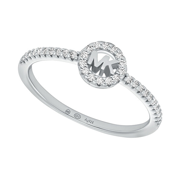 Okouzlující stříbrný prsten se zirkony Premium MKC1829040