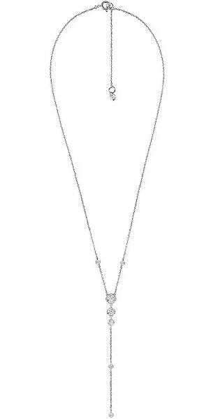 Strieborný náhrdelník Premium so zirkónmi MKC1452AN040