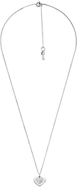 Collana in argento con cuore MKC1120AN040 (catena, pendente)