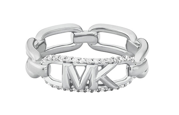 Stříbrný prsten se zirkony Premium MKC1658CZ040