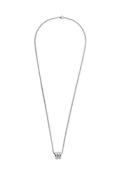 Elegantný pánsky náhrdelník s kryštálmi MCGN6145S