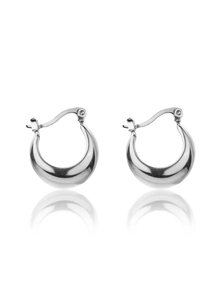 Cercei masivi din oțel Sabrina Silver Earrings MCE23157S