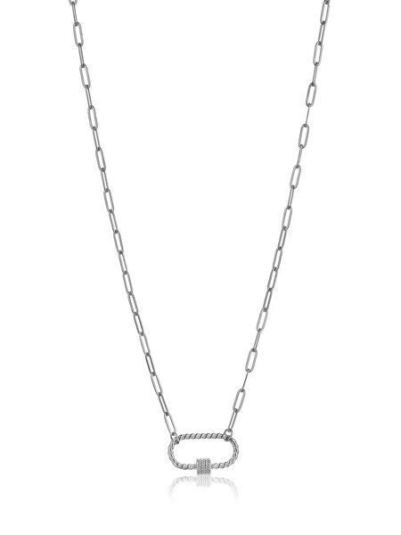 Originální ocelový náhrdelník Hailey Silver Necklace MCN23016S