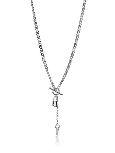 Originální ocelový náhrdelník Payton Silver Necklace MCN23111S