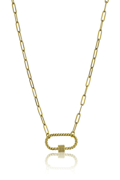 Originálny pozlátený náhrdelník Hailey Gold Necklace MCN23016G