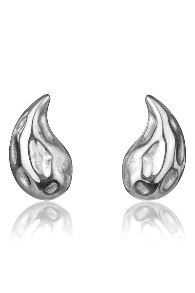 Stylové ocelové náušnice Tear Drop MCE24030S