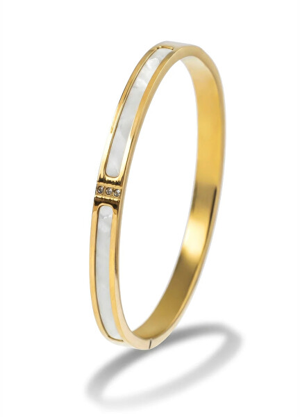 Elegantní pevný náramek pro ženy Haley MCB250396G