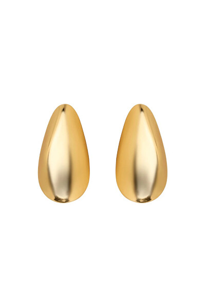 Luxusní pozlacené náušnice Rhea Gold Earrings MCE250215G