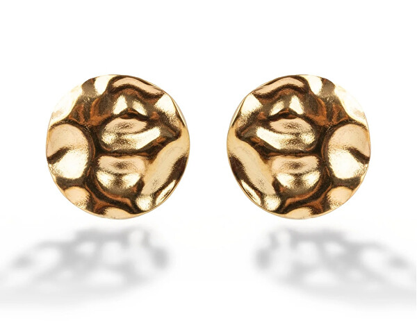 Moderní peckové náušnice Crysté MCE250301G