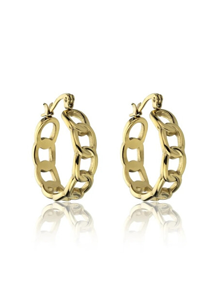 Orecchini alla moda placcati in oro Dream White Earrings MCE23107G