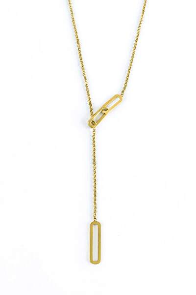 Originální pozlacený náhrdelník Gisara Gold MCN260766G
