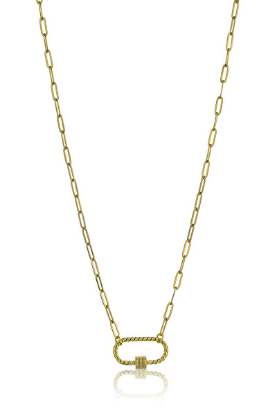 Originální pozlacený náhrdelník Hailey Gold Necklace MCN23016G
