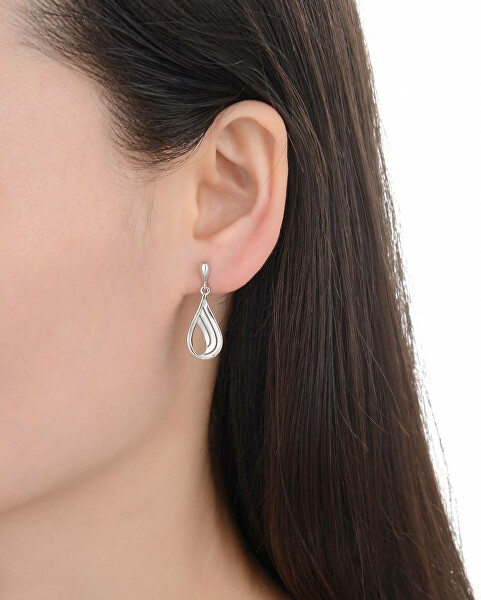 Elegante Ohrhänger aus Silber E0003147