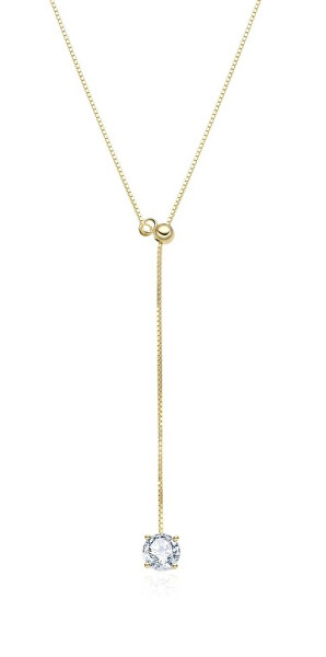 Flexibilní náhrdelník s kubickým zirkonem ETERNITY N0001034