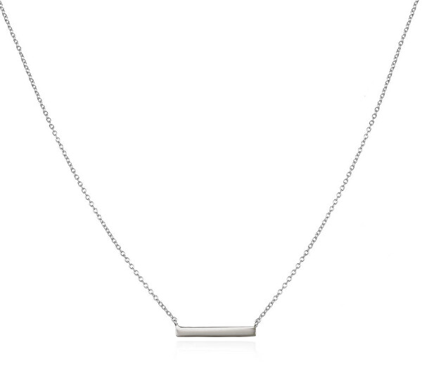 Minimalistický stříbrný náhrdelník N0000303