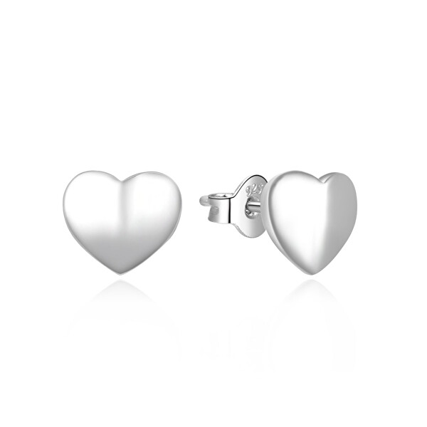 Romantikus ezüst szív fülbevaló E0002421