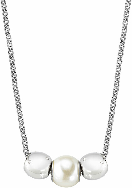 Ocelový náhrdelník Drops Jewel SCZ670