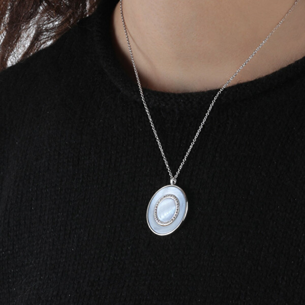 Překrásný náhrdelník ze stříbra Perfetta SALX01 (řetízek, přívěsek)