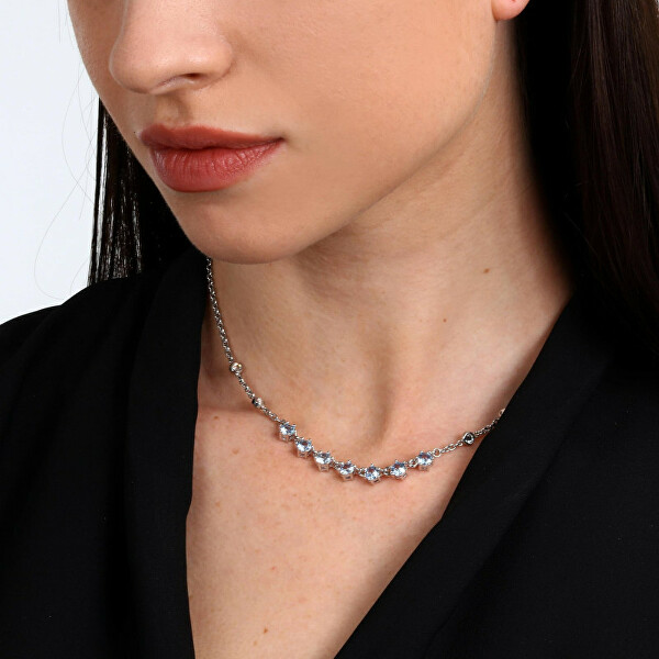 Elegantní náhrdelník s kubickými zirkony Colori SAVY14