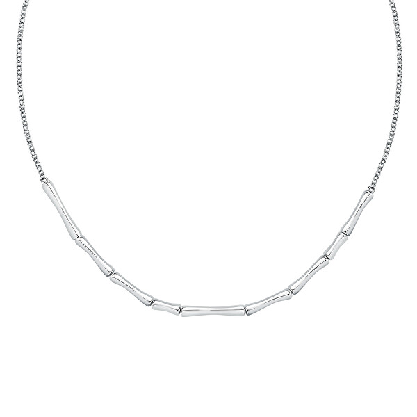 Elegantní náhrdelník z recyklovaného stříbra Essenza SAWA08