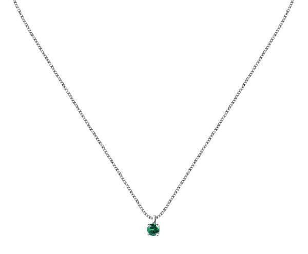 Elegantní náhrdelník z recyklovaného stříbra Tesori SAIW173