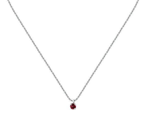 Elegantní náhrdelník z recyklovaného stříbra Tesori SAIW174