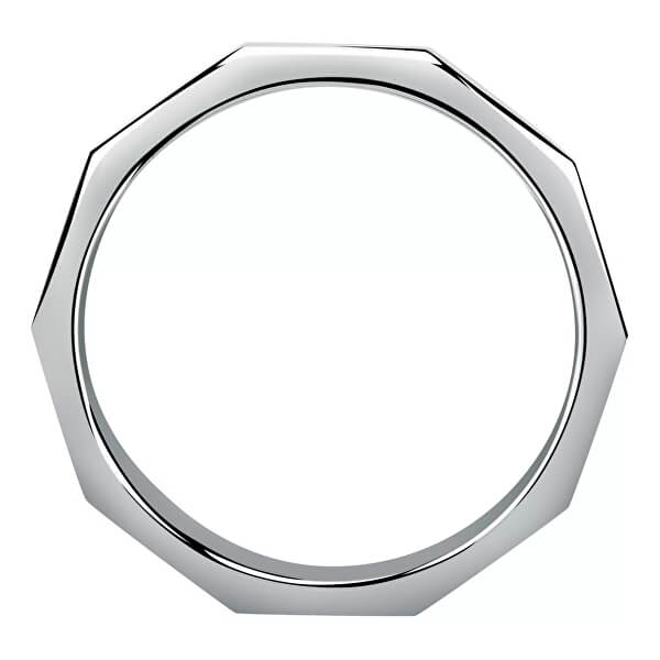 Elegante anello in acciaio Motown SALS64