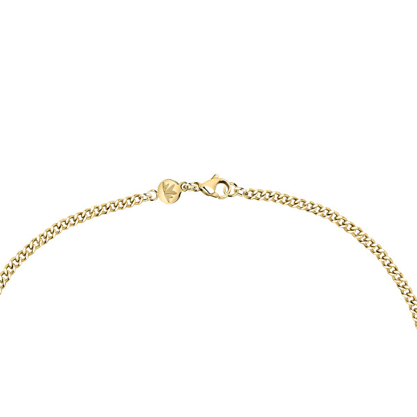 elegante vergoldete Halskette mit HerzenIncontri SAUQ03