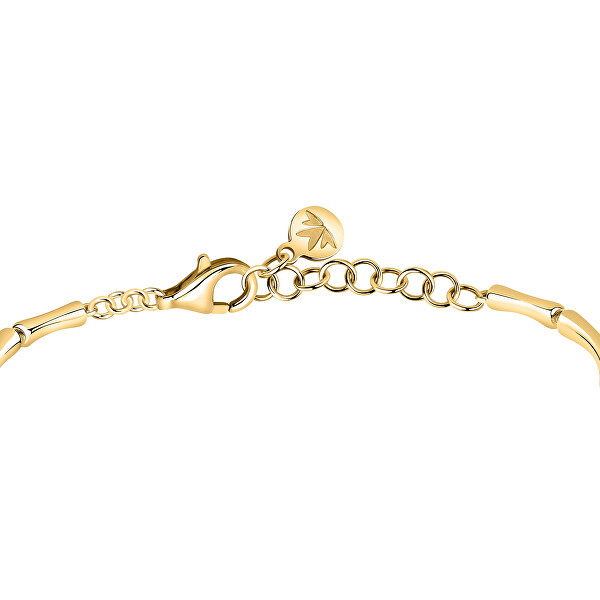 Elegantesvergoldetes Armband aus recycelter Silber Essenza SAWA14