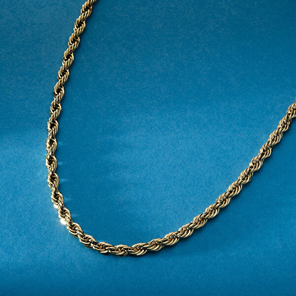 Elegantní pozlacený řetízek pro ženy Valis Intrecci SAZC23