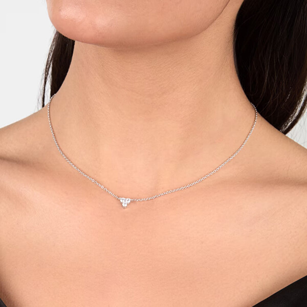 Elegantný strieborný náhrdelník pre ženy Luminosa SAIW323