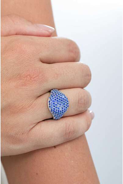 Elegantní stříbrný prsten Tesori SAIW12