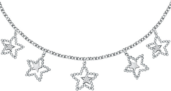 Hravý ocelový náhrdelník Dolcevita SAUA02