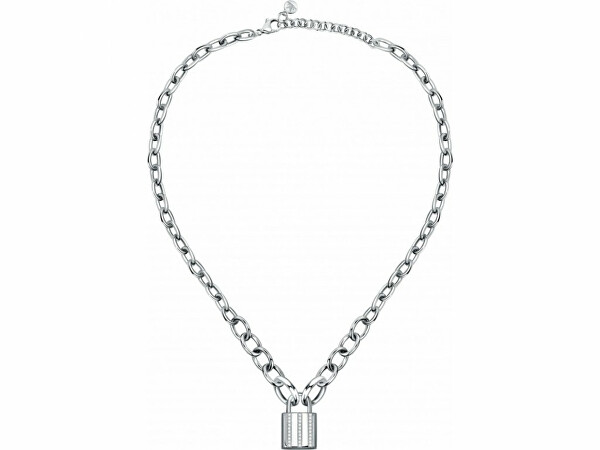 SLEVA - Luxusní ocelový náhrdelník Abbraccio SAUB01