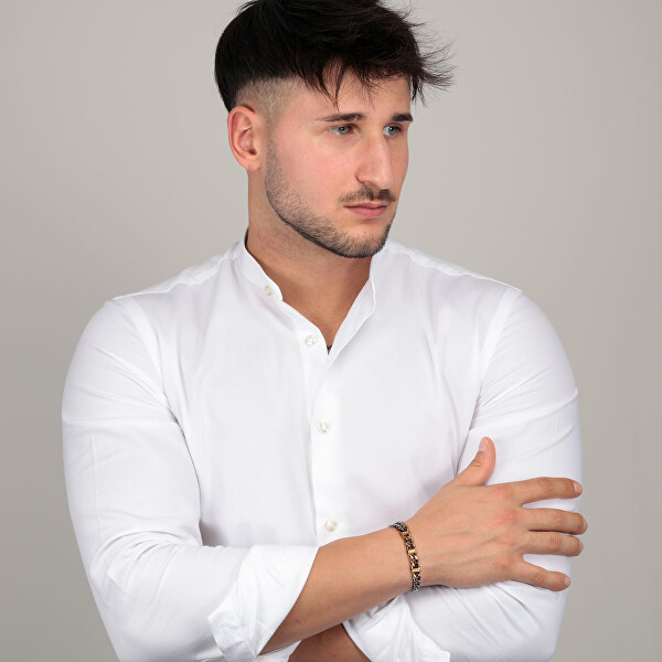 Luxusní ocelový náramek s diamanty Diamonds SAUK06