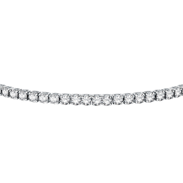Luxus ezüst karkötő cirkónium kővel Tesori SAIW123