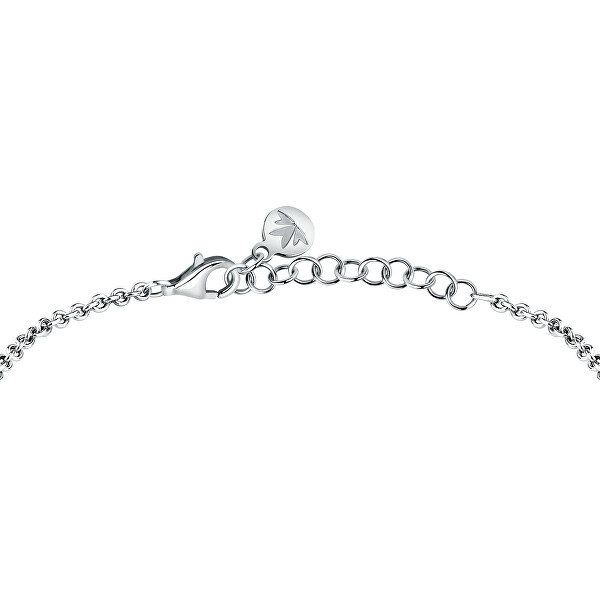 Elegante bracciale di lusso in argento con zirconi Tesori SAIW213