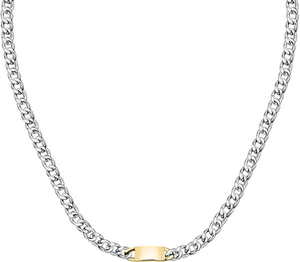 Masívny oceľový náhrdelník pre mužov Catena SATX02