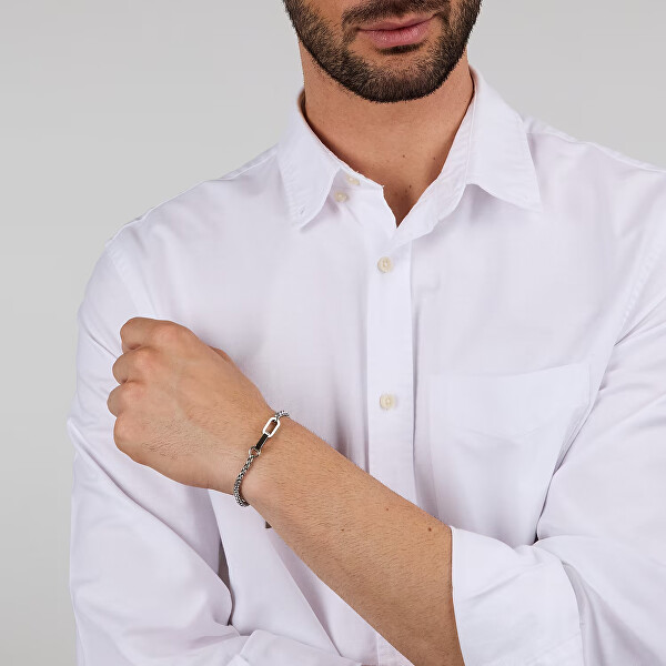 Minimalistický ocelový náramek pro muže Motown SABY12