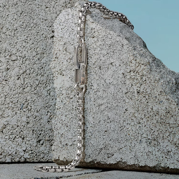 Minimalistický ocelový náramek pro muže Motown SABY12