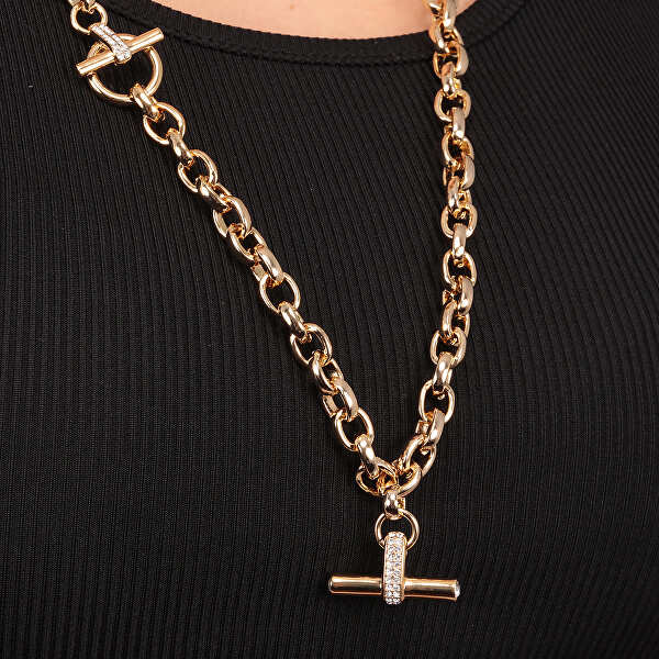 Moderné dámsky náhrdelník z ocele Abbraccio SAUC01