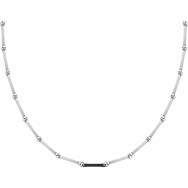 Moderný oceľový náhrdelník pre mužov Urban SABH37