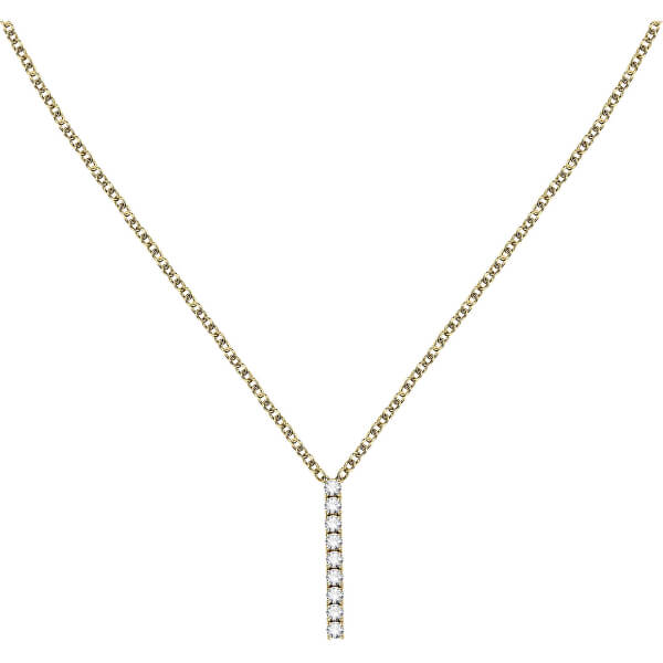 Moderný náhrdelník so zirkónmi Scintille SAQF19