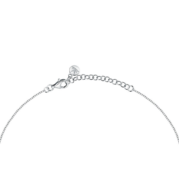 Moderní stříbrný náhrdelník s křížkem Medium Cross Tesori SAIW117