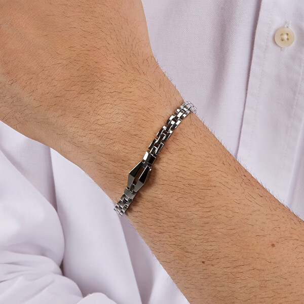 Nadčasový ocelový náramek pro muže Motown SALS113