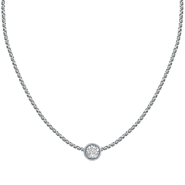 Nádherný ocelový bicolor náhrdelník Strom života Drops SCZ1265