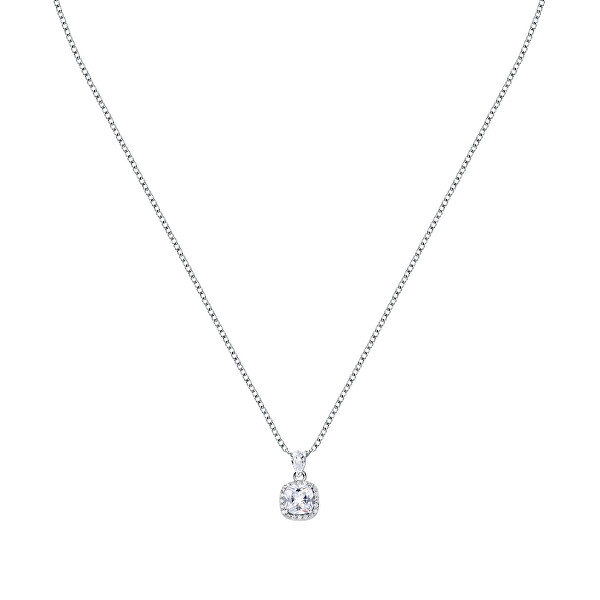 Nádherný stříbrný náhrdelník Tesori SAIW109 (řetízek, přívěsek)