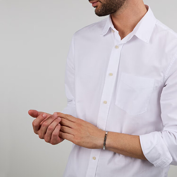 Ocelový bicolor náramek pro muže Motown SALS117