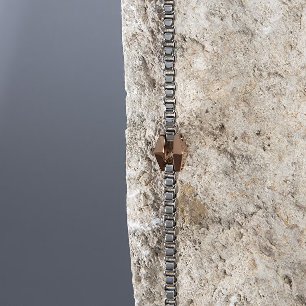 Pánský bicolor náramek z oceli Motown SALS111