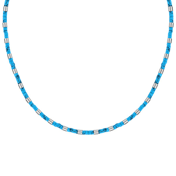 Pánsky náhrdelník s korálkami Pietre S1730